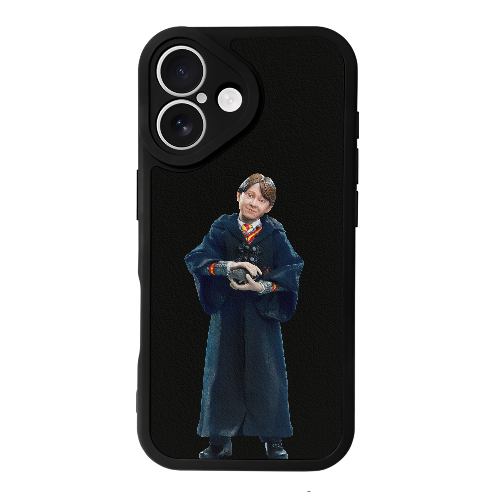 （画像用） Harry Potter ハリー・ポッターシリーズ 【iPhone 16シリーズ対応】シリコンスマホケース（レザー調） 材質：シリコン